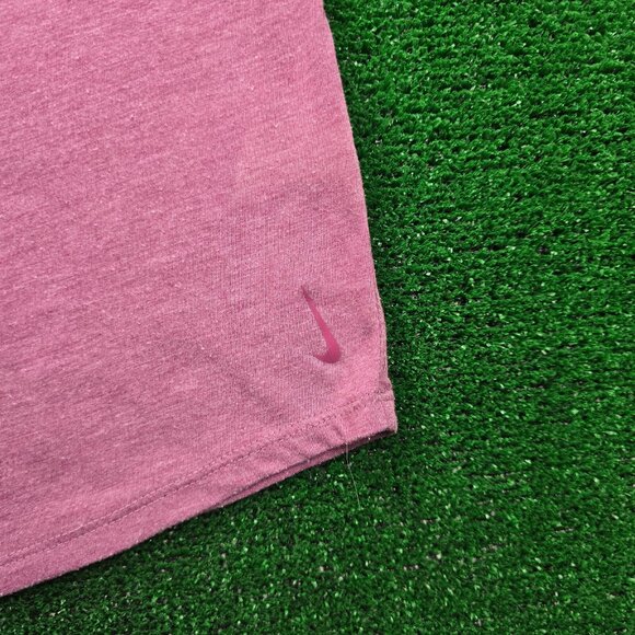 Nike Womens Tank Top XS Purple Dri Fit Yoga Twisted Keyhole Gym Athletic Running - Picture 2 of 9